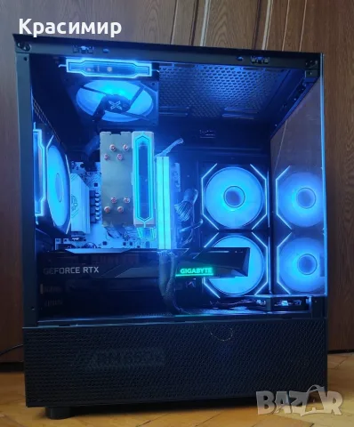 Геймърски компютър Ryzen 5600, GeForce RTX 3060ti,32gb ddr4,1tb ssd