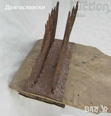Различни: СТАР битов ДАРАК ЧЕПКАЛО за ВЪЛНА дърво метал, инструмент, мотовилка, мотовилки, битов кът, снимка 9 - Антикварни и старинни предмети - 28877157