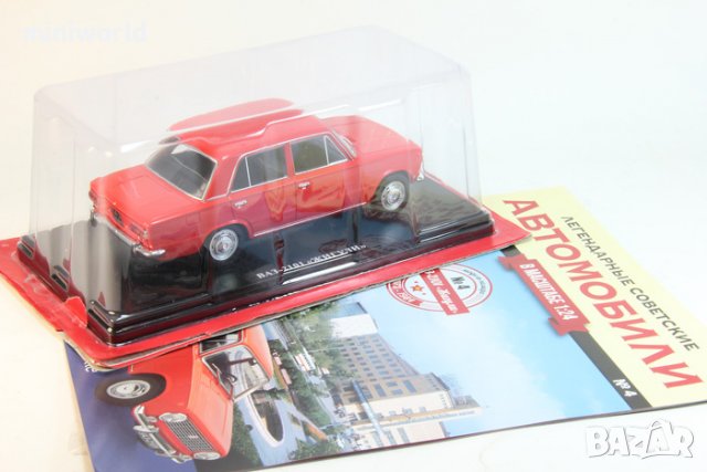 ВАЗ 2101 ”Жигули” - мащаб 1:24 на Hachette модела е нов в кутия, снимка 5 - Колекции - 28080780