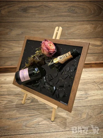 Картини от бутилки заляти с епоксидна смола. , снимка 12 - Картини - 44097007