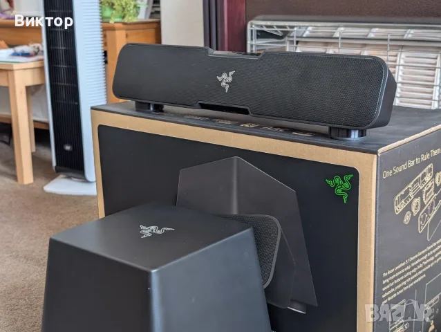 Саундбар Gaming Razer Leviathan 5.1, 60W, NFC, Bluetooth 4.0, снимка 3 - Аудиосистеми - 56237082