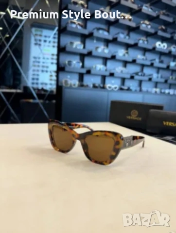 очила versace с черен обикновен калъф и ув защита 