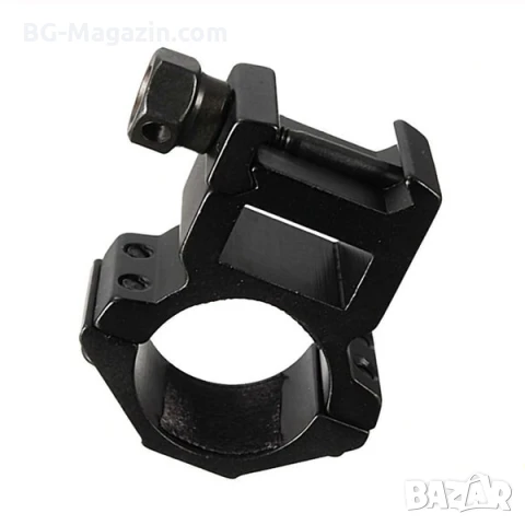 Комплект от две стойки R10 монтаж на оптика фенер бързомер прицел върху оръжие ловна пушка въздушна, снимка 6 - Оборудване и аксесоари за оръжия - 51091738