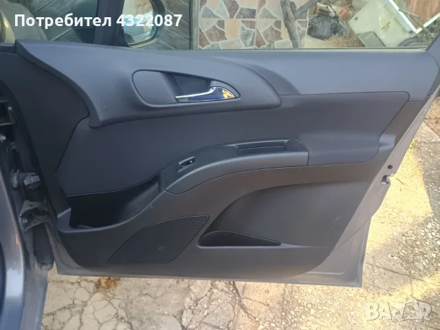 Кори на вратите / тапети от Мерива Б / Meriva B 1.4 turbo 120к.с 2012г A14NEL , снимка 3 - Части - 55857174