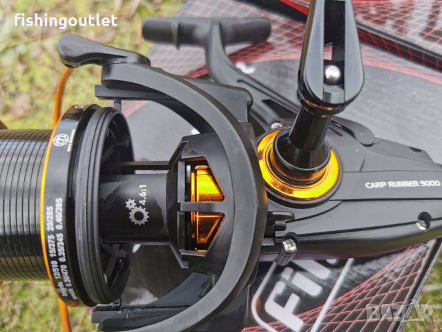 Комплект три шарански макари Filstar Carp Runner 9000, снимка 7 - Макари - 35717878