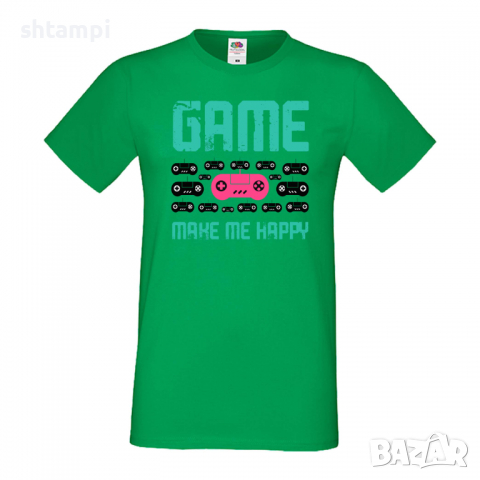 Мъжка тениска Game Make Me Happy