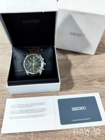 Мъжки часовник Seiko Sport Chrono SSB385P1, снимка 3 - Мъжки - 52908894