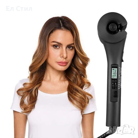 Високотехнологична керамична преса за къдрене на коса с LED дисплей - черна!, снимка 13 - Преси за коса - 53866525