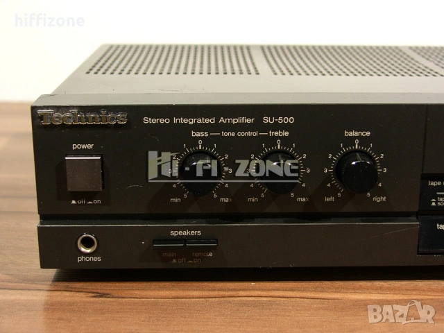 Усилвател   Technics su-500 , снимка 4 - Ресийвъри, усилватели, смесителни пултове - 53694315