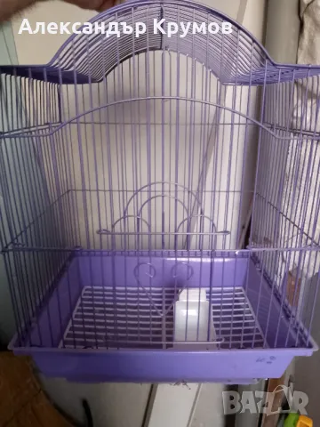 Продавам метална клетка за птици , снимка 2 - За птици - 49715244