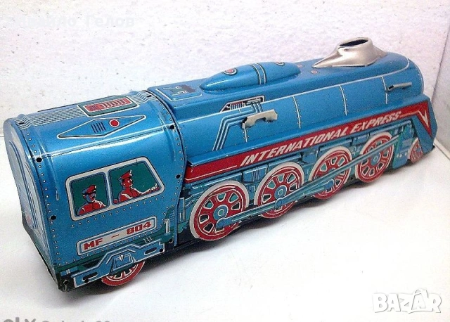 Ламаринен локомотив, снимка 2 - Колекции - 53150586