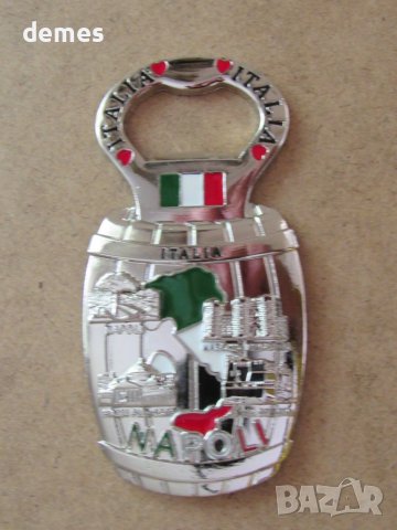 Магнит-отварачка от Неапол, Италия-11, снимка 2 - Други ценни предмети - 41230064
