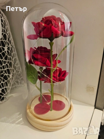 Светещи вечни рози , снимка 5 - Романтични подаръци - 53413721