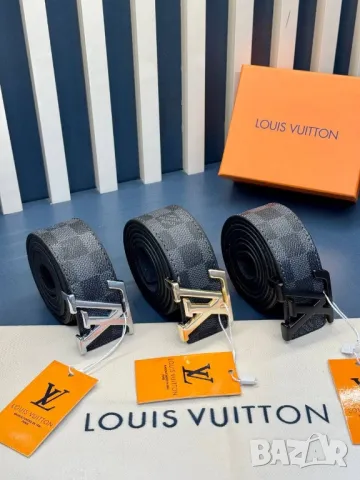 колани от естествена кожа в кутия louis vuitton , снимка 3 - Колани - 49221378