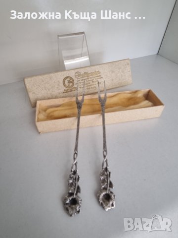 Антикварни сребърни вилици , снимка 2 - Антикварни и старинни предмети - 41968196