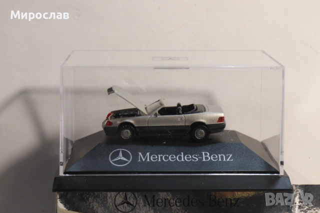 HERPA H0 1/87 MERCEDES BENZ 124 МОДЕЛ КОЛИЧКА, снимка 2 - Колекции - 53622805