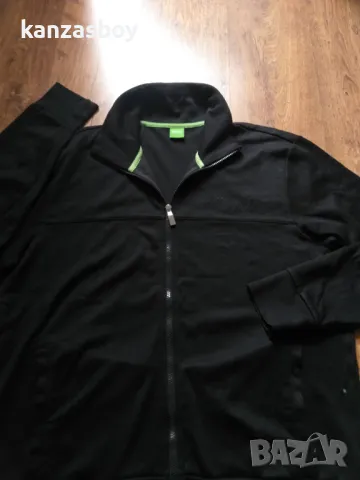 hugo boss green -страхотно мъжко горнище L, снимка 2 - Спортни дрехи, екипи - 48146198