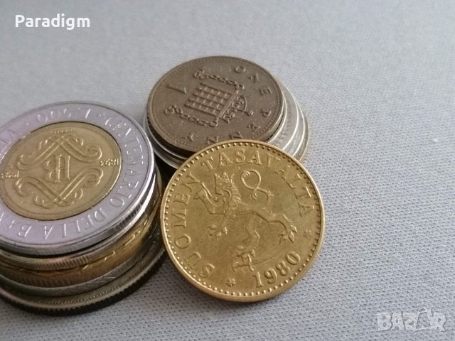 Монета - Финландия - 20 пения | 1980г., снимка 2 - Нумизматика и бонистика - 39393557