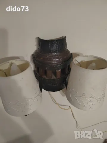 Двойна стенна лампа., снимка 4 - Други стоки за дома - 47423609