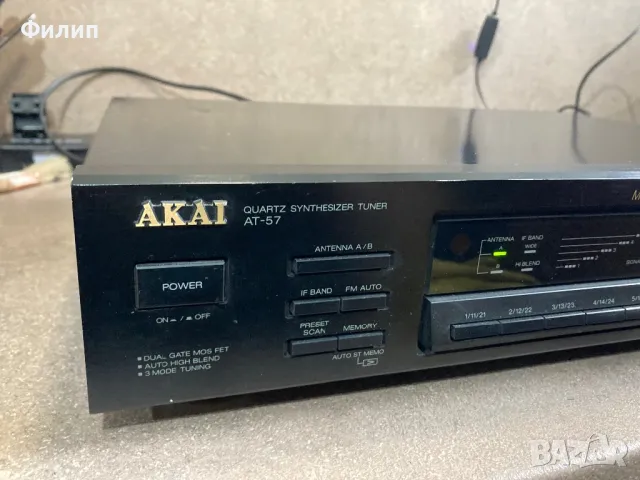 AKAI AT 57, снимка 2 - Ресийвъри, усилватели, смесителни пултове - 50063387