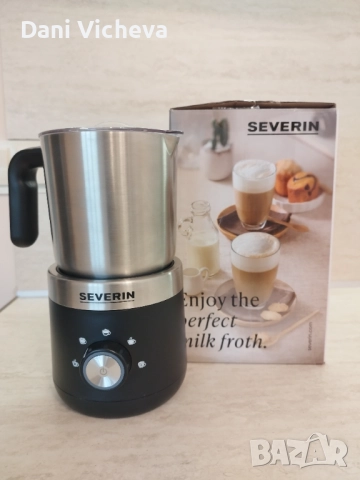 SEVERIN Разпенител за мляко, Електрически разпенител за мляко, снимка 3 - Кафемашини - 52873512