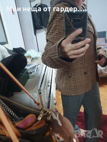 Сако стино кафяво р42 Л. Лондон Tom Taylor , снимка 6 - Сака - 52170786