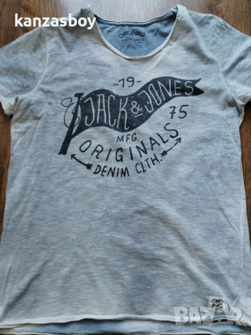Jack & Jones - страхотна мъжка тениска М, снимка 4 - Тениски - 53828508