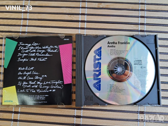 Aretha Franklin – Aretha, снимка 2 - CD дискове - 50938263