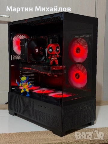 + ПОДАРЪК! Геймърски компютър i7-6700K, 5700XT, 32GB
