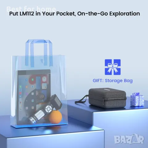 Микроскоп дигитален LINKMICRO LM112 500Х, снимка 5 - Образователни игри - 47723784