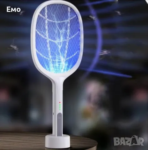 Светлинен капан, електрическа мухобойка против насекоми, снимка 3 - Други стоки за дома - 48652691