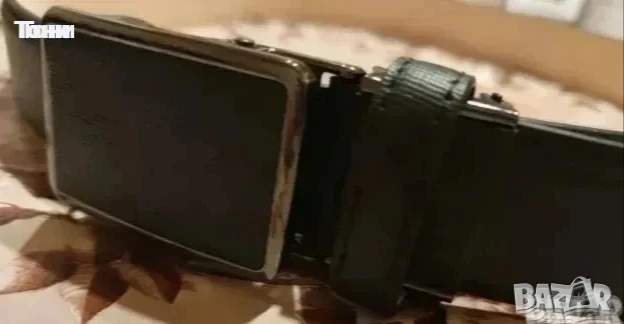 ANTHONY CROWN Оригинал Нов Автоматичен Мъжки Колан от Естествена Кожа 125см., снимка 5 - Колани - 51074743