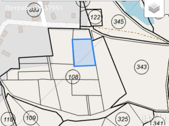 Парцел с. Долно Брястово, снимка 2 - Парцели - 53420475