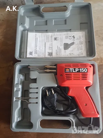 Немски индукционен поялник Top Craft TPL 150 (150W) – Пълен комплект в куфар