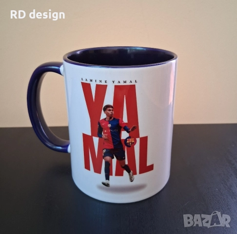 Комплект чаши Ямал и Барселона , снимка 2 - Фен артикули - 51627009