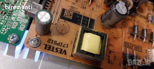 Захранваща платка , 17IPS12 for TELEFUNKEN 48FB5000​ дисплей VES480UNDS-2D-N12, снимка 2 - Части и Платки - 40938760