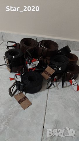 Мъжки колани от естествена кожа - на едро 