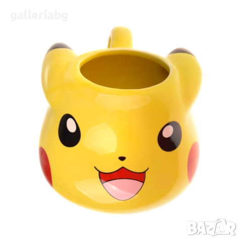 Керамична чаша Pikachu Pokémon – 3D аниме герой, 200 мл