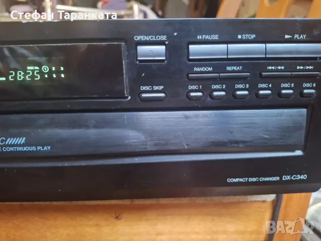 CD pleyar ONKYO 6 дисков, снимка 3 - Ресийвъри, усилватели, смесителни пултове - 55780001