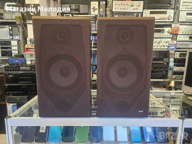 Тонколони B&W DM110 Digital Monitor – Легендарен звук, Made in England, снимка 2 - Тонколони - 53828227