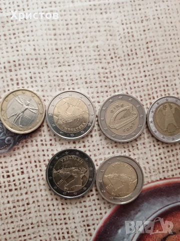 Колекция от редки Евро монети
