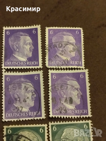 Дойче Райх., снимка 2 - Филателия - 52632445