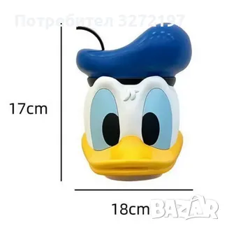 Дисни Доналд Дък Екшън Фигура - Модел касичка, снимка 4 - Декорация за дома - 49437754