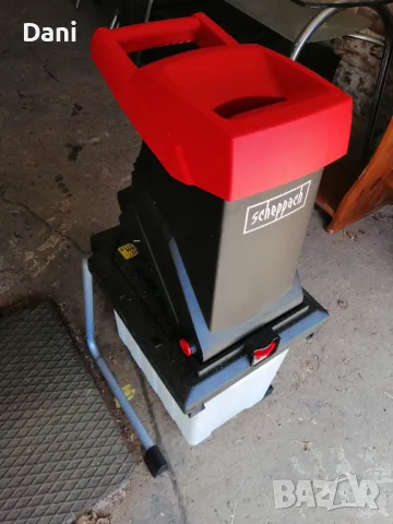 Ножова дробилка за клони Scheppach 