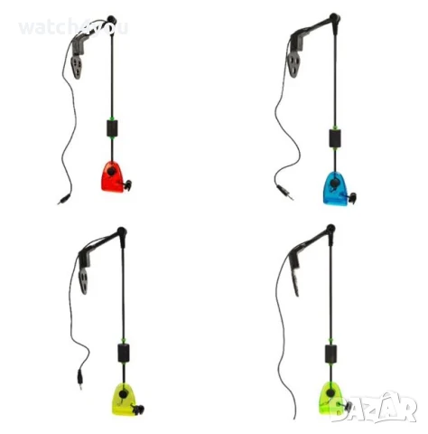 НОВ КОМПЛЕКТ СИГНАЛИЗАТОРИ ЗА ВЪДИЦА. ОБТЕГАЧИ. ЕЛЕКТРОННИ СИГНАЛИЗАТОРИ. СИГНАЛИЗАТОРИ ЗА КЪЛВАНЕ , снимка 12 - Такъми - 48975177