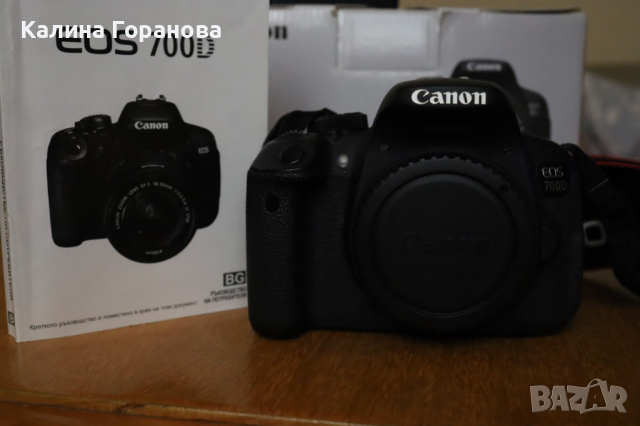 Фотоапарат Canon EOS 700D, снимка 4 - Фотоапарати - 44555074