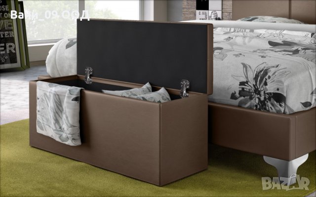 Стабилна табуретка с ракла за съхранение, снимка 5 - Други - 35918881