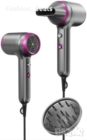 Нов Сешоар с дифузер за коса 1300W 2 скорости Жени Мъже Прическа