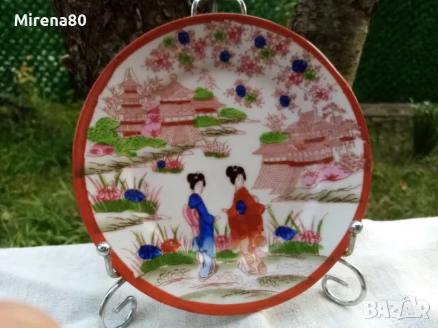 Японски троен сет за чай, снимка 3 - Чаши - 47729250