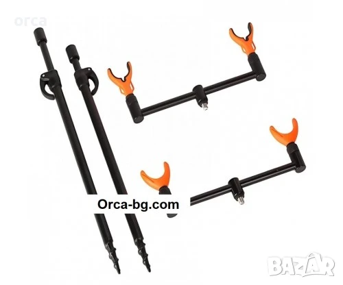 Комплект колчета и бъз барове Filex 7477 за фидер риболов